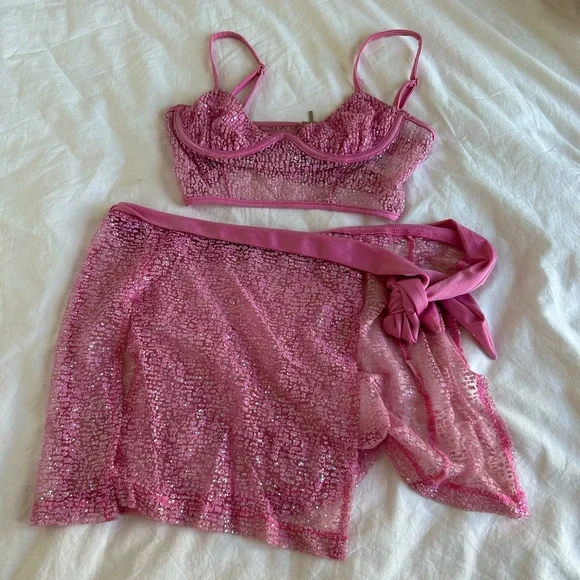 Beginning Boutique Sparkly Festival Set